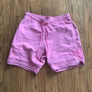 Jordan pink cotton shorts L